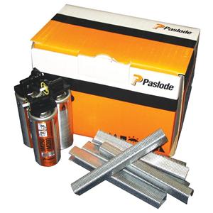 GS16 19mm 054520 Paslode Staple Pack with Fuel - IM200 - Box 3000